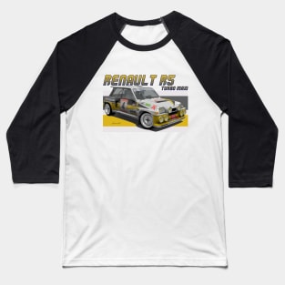 Renault R5 Turbo MAXI Baseball T-Shirt